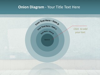 A Person Sitting On A Bench In Front Of A Wall PowerPoint Template