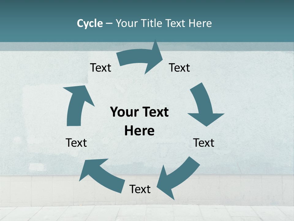 A Person Sitting On A Bench In Front Of A Wall PowerPoint Template