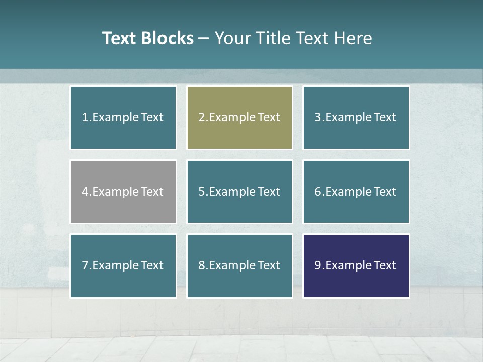 A Person Sitting On A Bench In Front Of A Wall PowerPoint Template