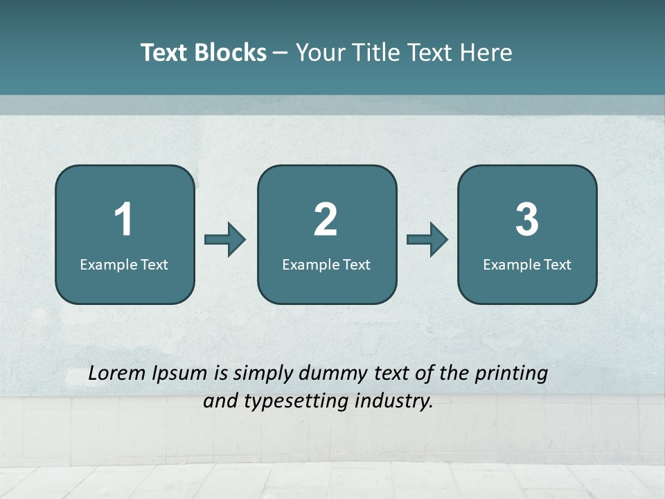 A Person Sitting On A Bench In Front Of A Wall PowerPoint Template