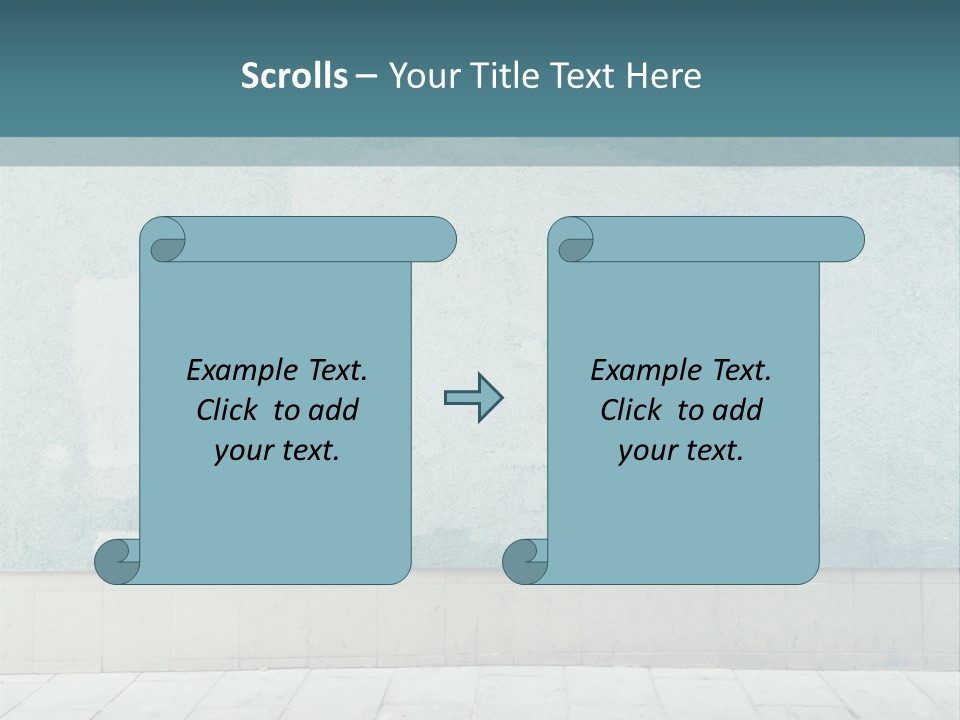 A Person Sitting On A Bench In Front Of A Wall PowerPoint Template