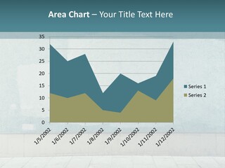 A Person Sitting On A Bench In Front Of A Wall PowerPoint Template