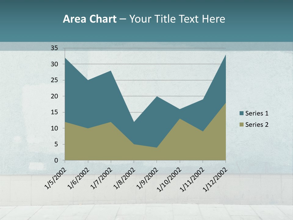 A Person Sitting On A Bench In Front Of A Wall PowerPoint Template