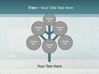 A Person Sitting On A Bench In Front Of A Wall PowerPoint Template