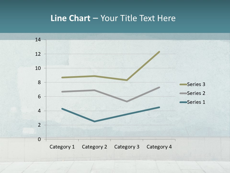 A Person Sitting On A Bench In Front Of A Wall PowerPoint Template