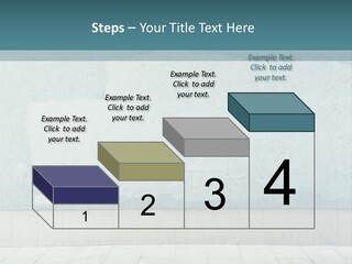 A Person Sitting On A Bench In Front Of A Wall PowerPoint Template