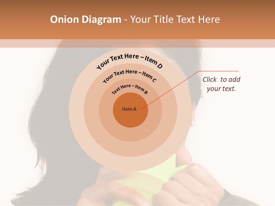 A Woman Holding A Cup Of Coffee In Her Hands PowerPoint Template