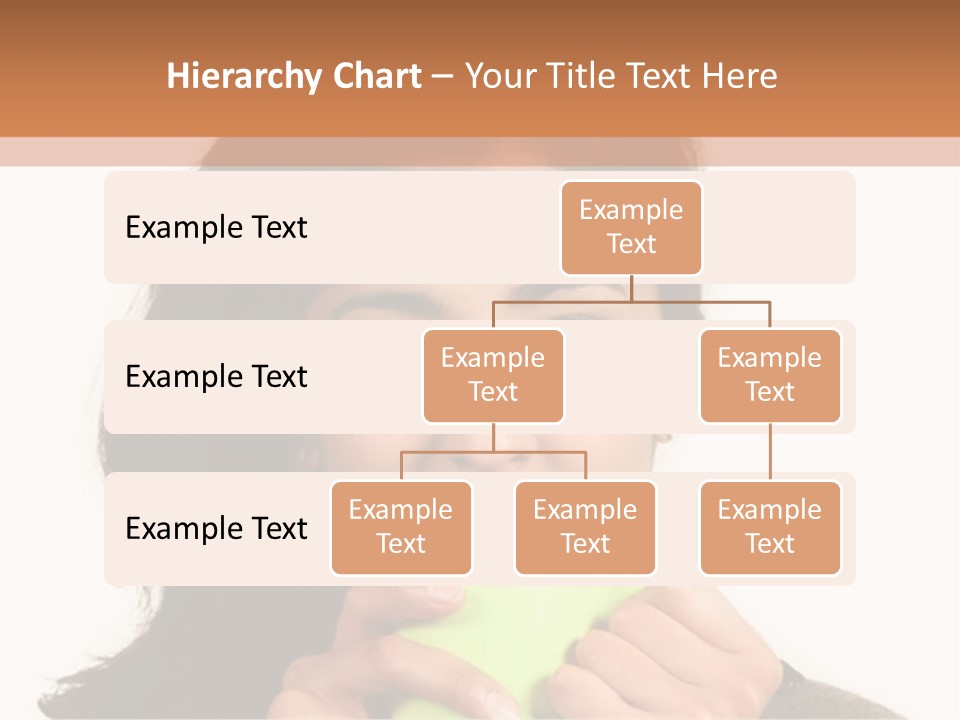 A Woman Holding A Cup Of Coffee In Her Hands PowerPoint Template