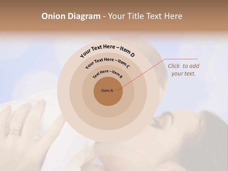 A Woman Holding A Baby In Her Arms PowerPoint Template