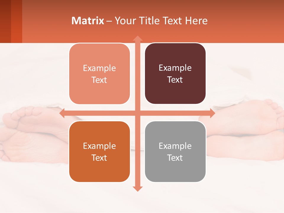 A Person Laying In Bed Under A White Blanket PowerPoint Template