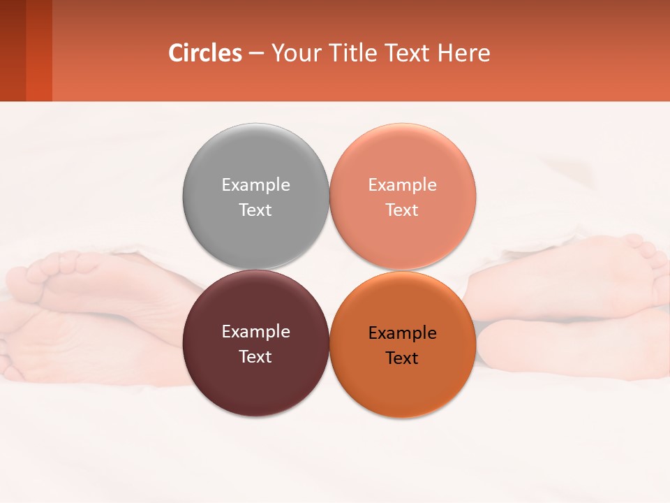 A Person Laying In Bed Under A White Blanket PowerPoint Template