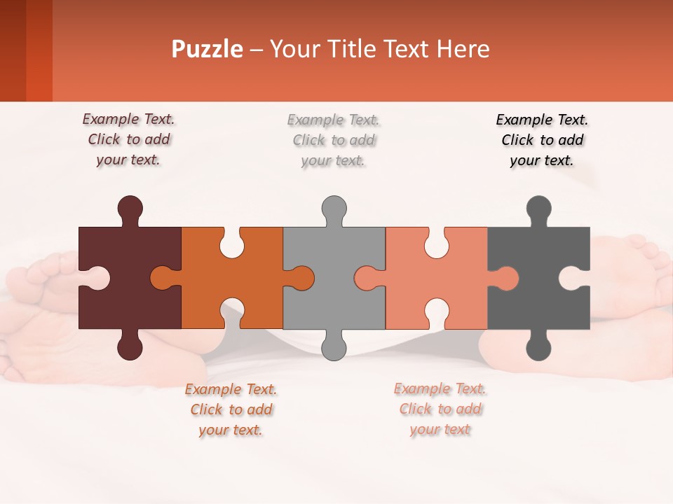 A Person Laying In Bed Under A White Blanket PowerPoint Template