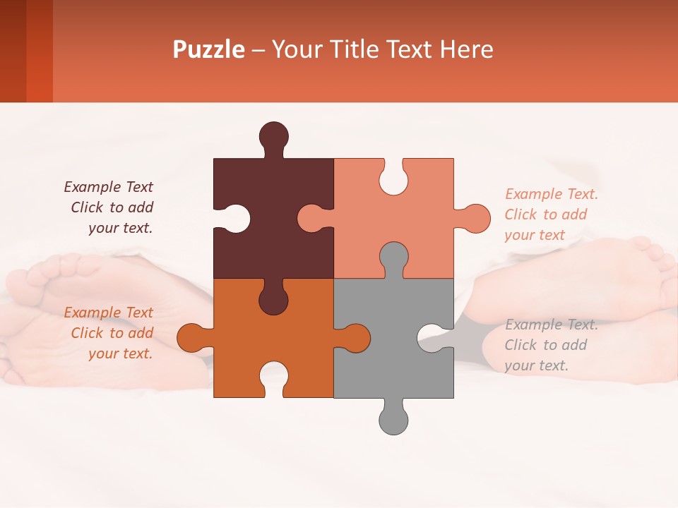 A Person Laying In Bed Under A White Blanket PowerPoint Template