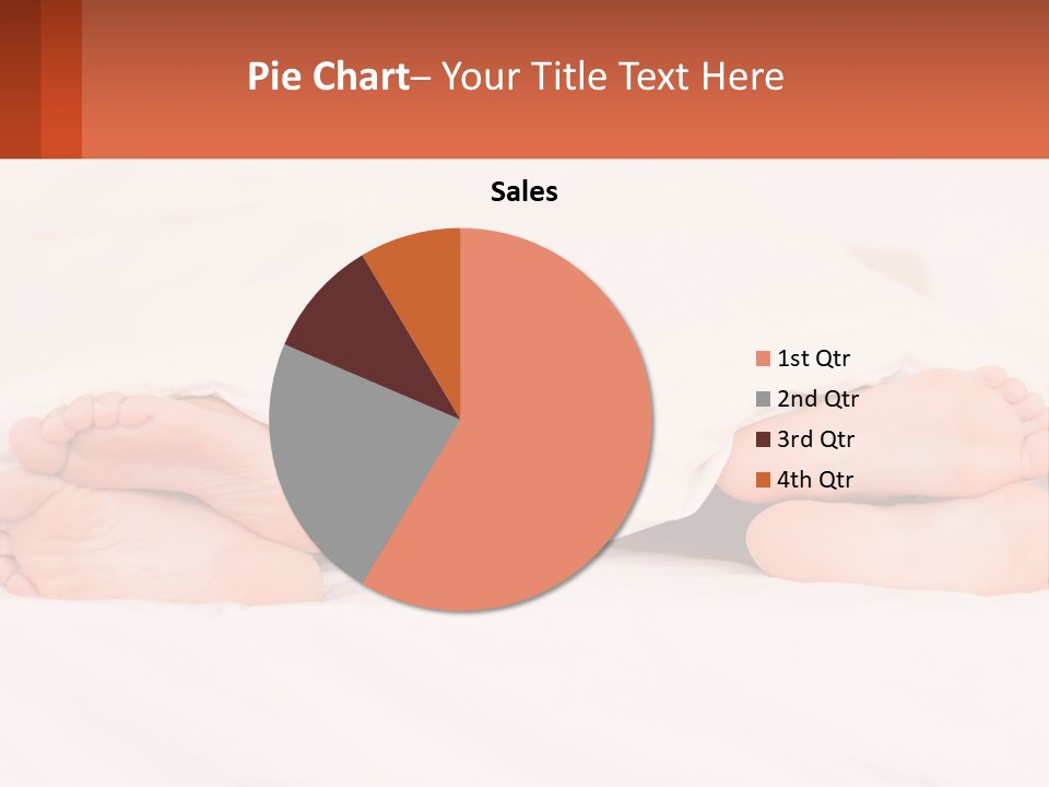 A Person Laying In Bed Under A White Blanket PowerPoint Template