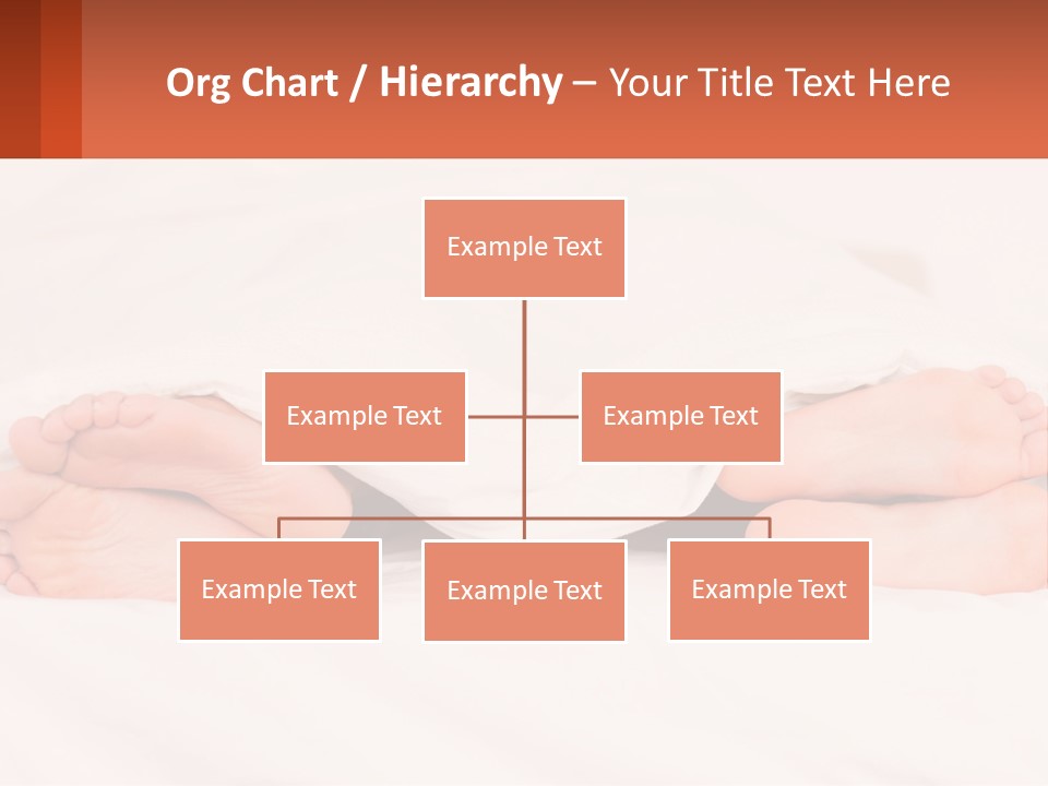 A Person Laying In Bed Under A White Blanket PowerPoint Template
