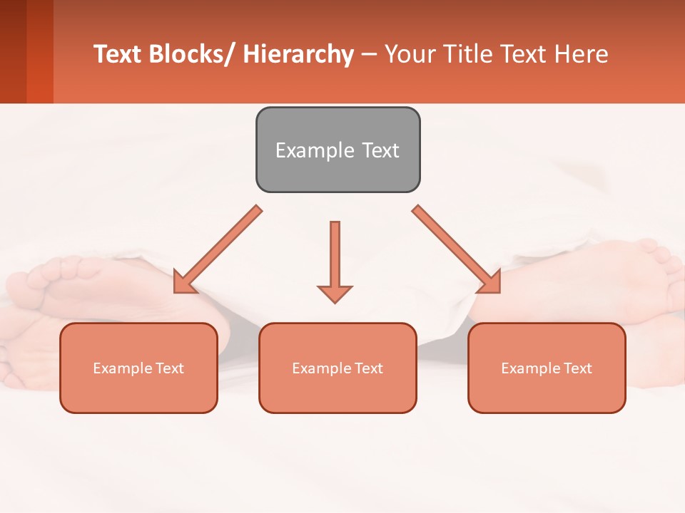 A Person Laying In Bed Under A White Blanket PowerPoint Template