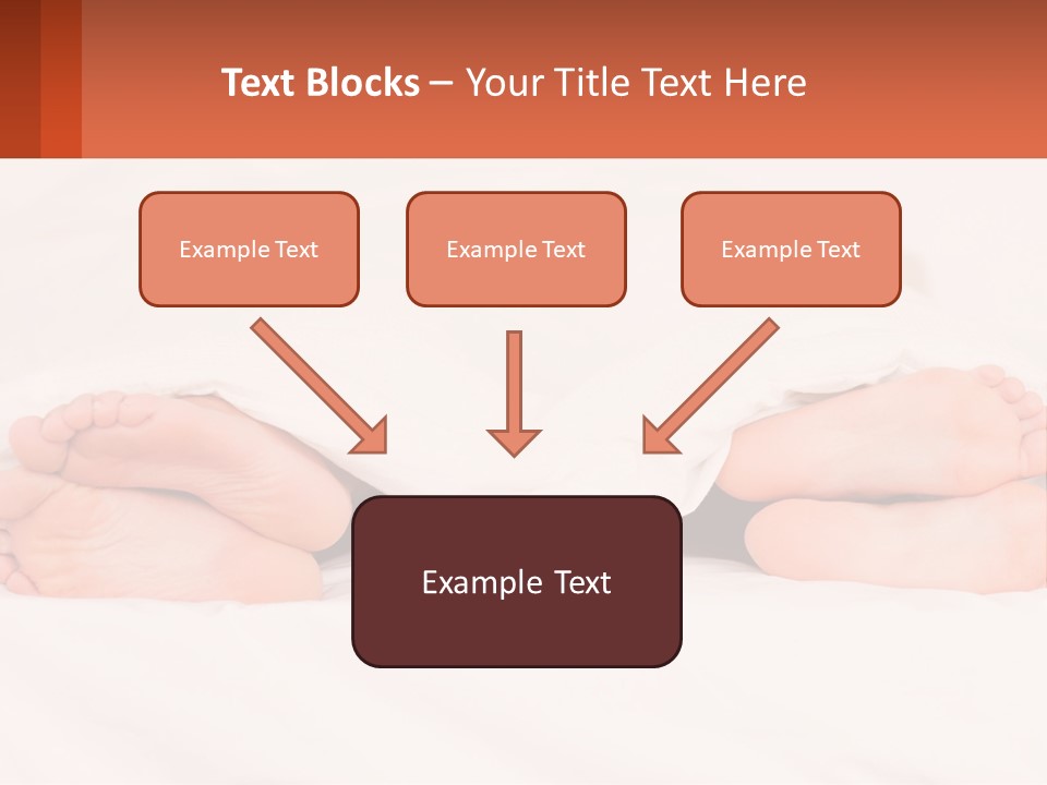 A Person Laying In Bed Under A White Blanket PowerPoint Template