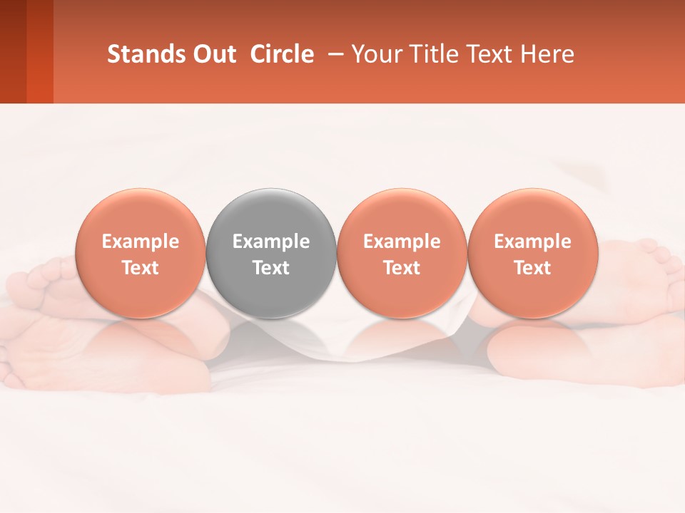 A Person Laying In Bed Under A White Blanket PowerPoint Template