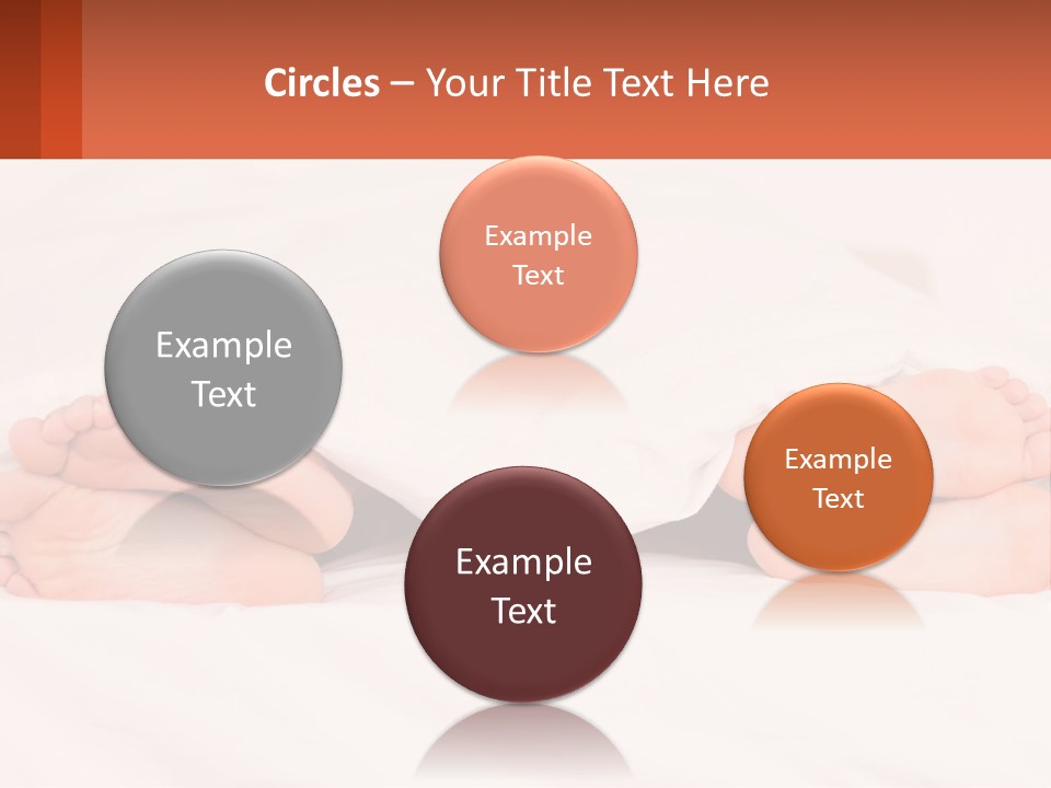 A Person Laying In Bed Under A White Blanket PowerPoint Template