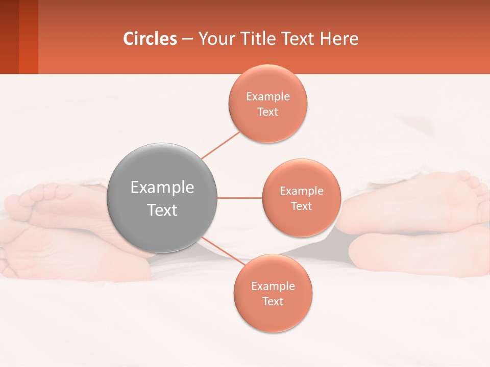 A Person Laying In Bed Under A White Blanket PowerPoint Template