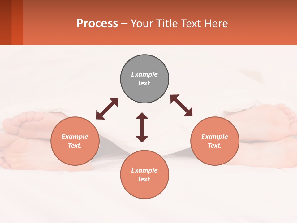 A Person Laying In Bed Under A White Blanket PowerPoint Template