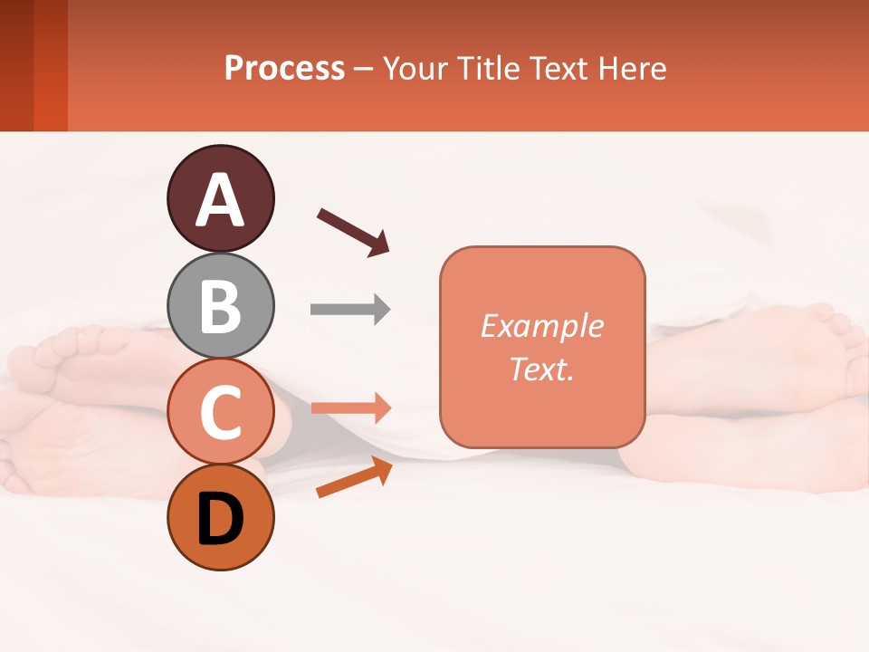 A Person Laying In Bed Under A White Blanket PowerPoint Template