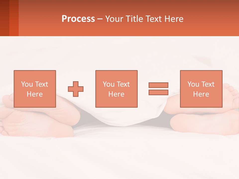 A Person Laying In Bed Under A White Blanket PowerPoint Template