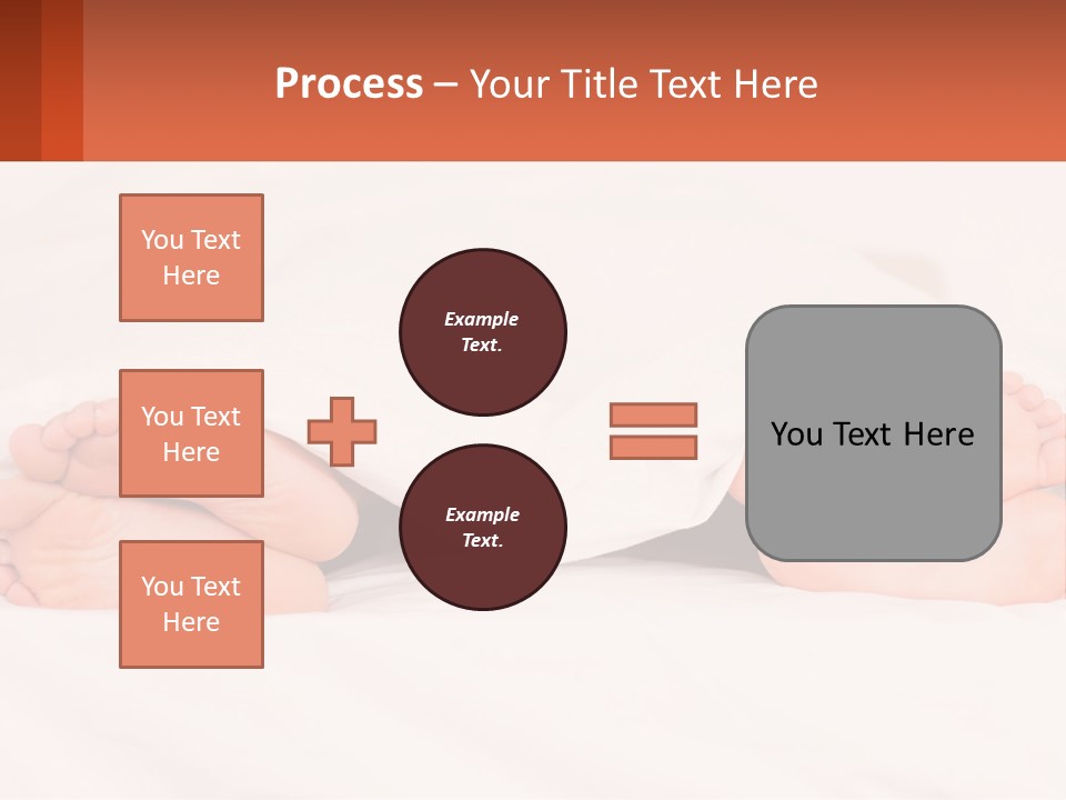 A Person Laying In Bed Under A White Blanket PowerPoint Template