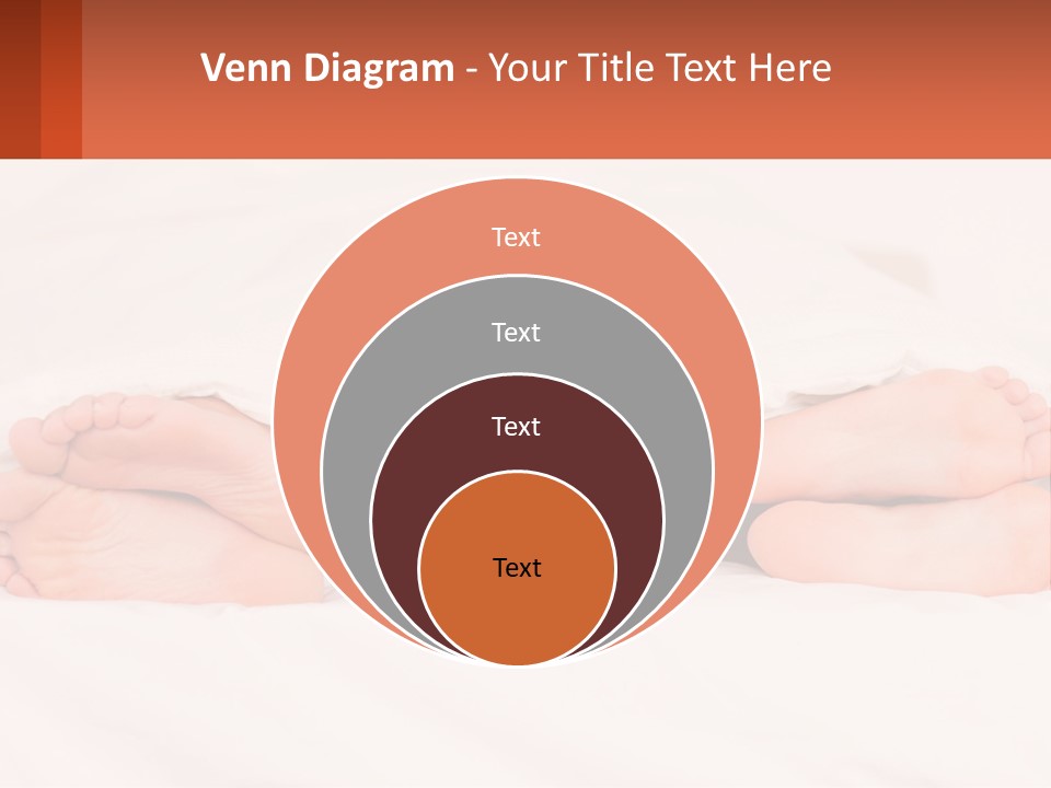 A Person Laying In Bed Under A White Blanket PowerPoint Template