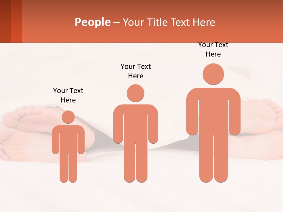 A Person Laying In Bed Under A White Blanket PowerPoint Template