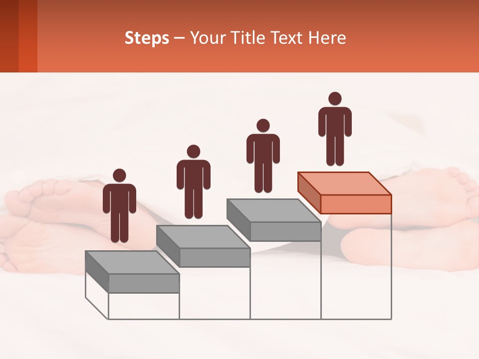 A Person Laying In Bed Under A White Blanket PowerPoint Template