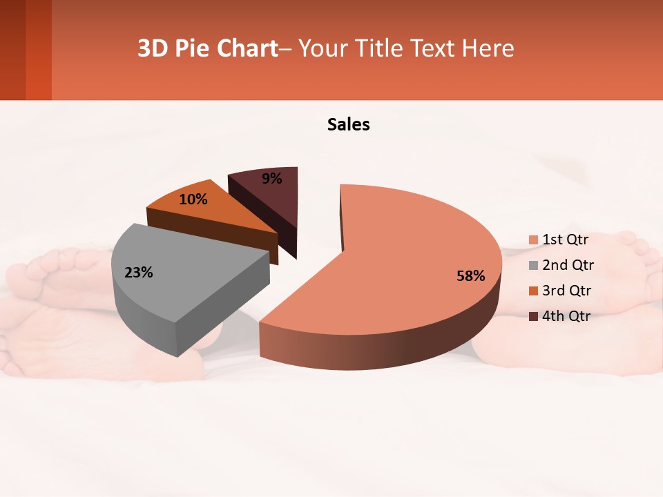 A Person Laying In Bed Under A White Blanket PowerPoint Template