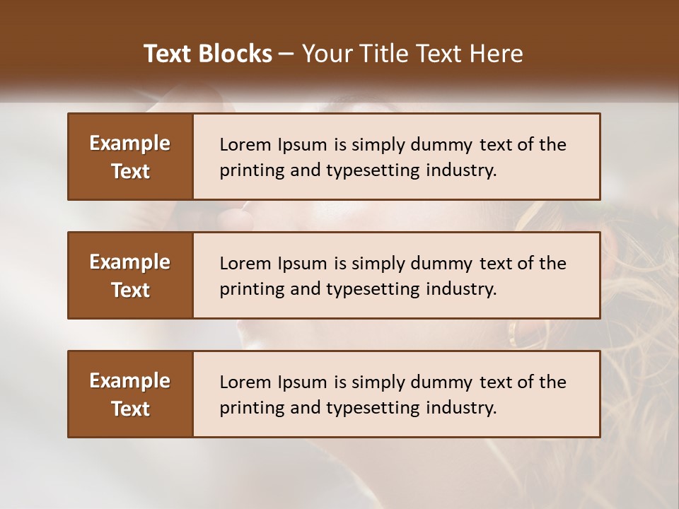 A Woman Getting Her Makeup Done By A Professional Makeup Artist PowerPoint Template