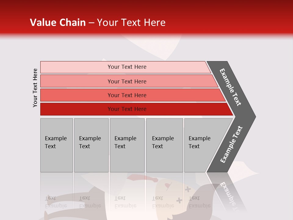 A Man Is Laying Down On A Pile Of Papers PowerPoint Template
