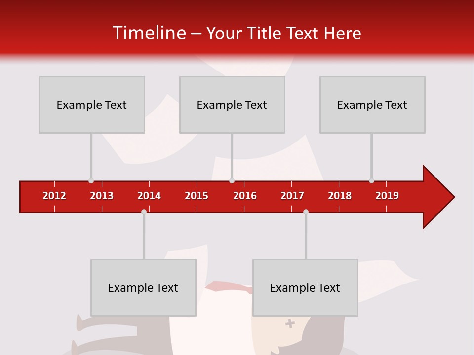 A Man Is Laying Down On A Pile Of Papers PowerPoint Template