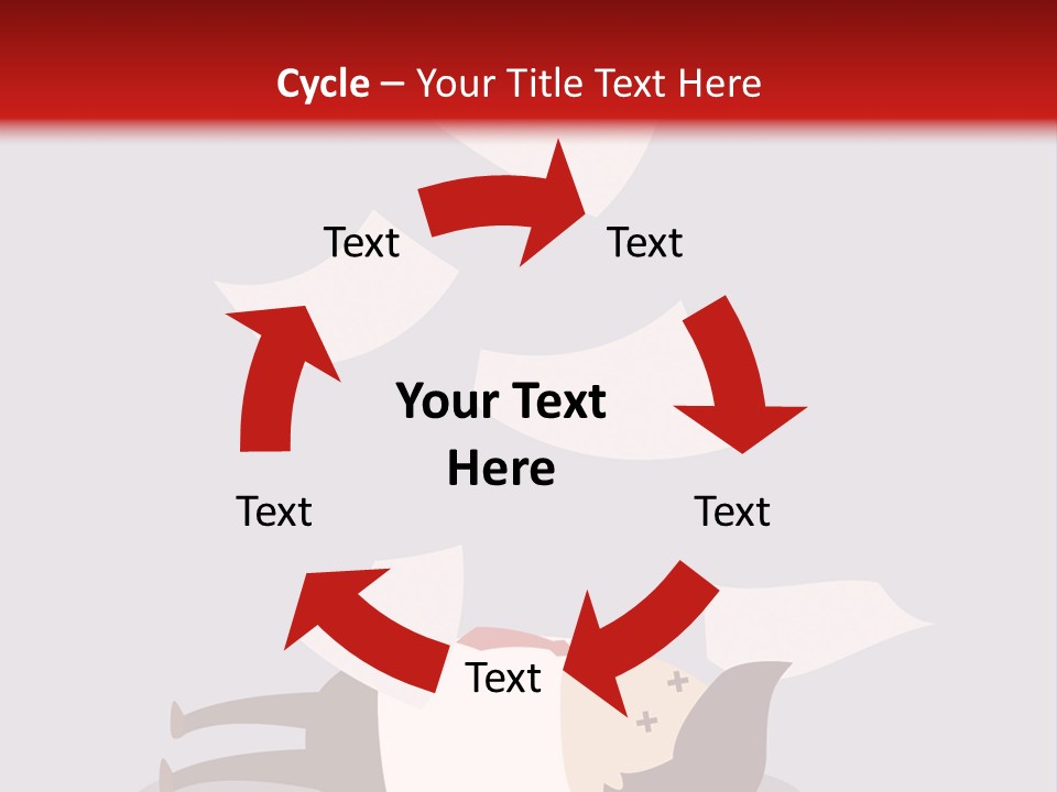 A Man Is Laying Down On A Pile Of Papers PowerPoint Template