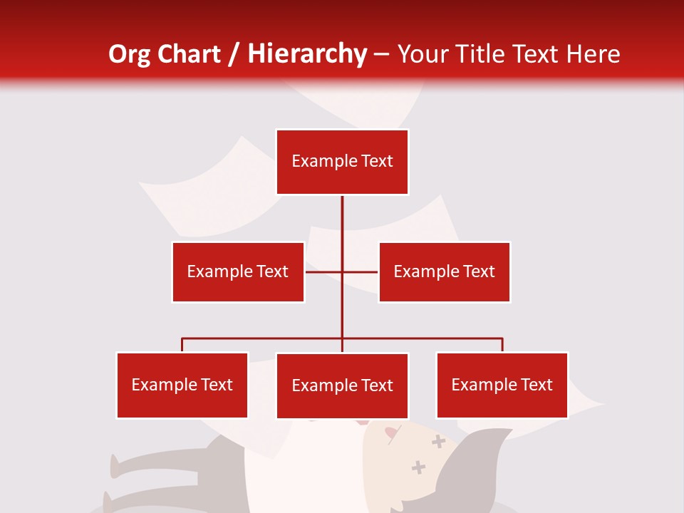 A Man Is Laying Down On A Pile Of Papers PowerPoint Template