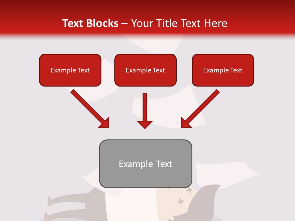 A Man Is Laying Down On A Pile Of Papers PowerPoint Template
