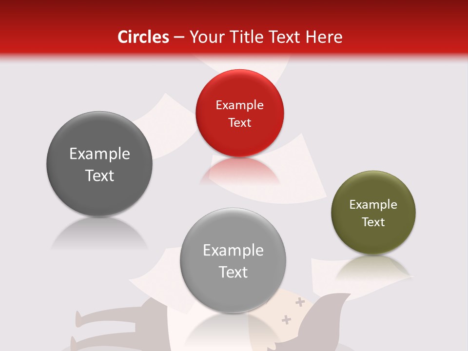 A Man Is Laying Down On A Pile Of Papers PowerPoint Template