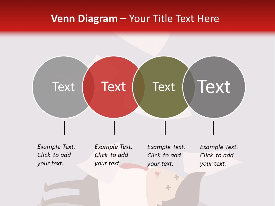 A Man Is Laying Down On A Pile Of Papers PowerPoint Template