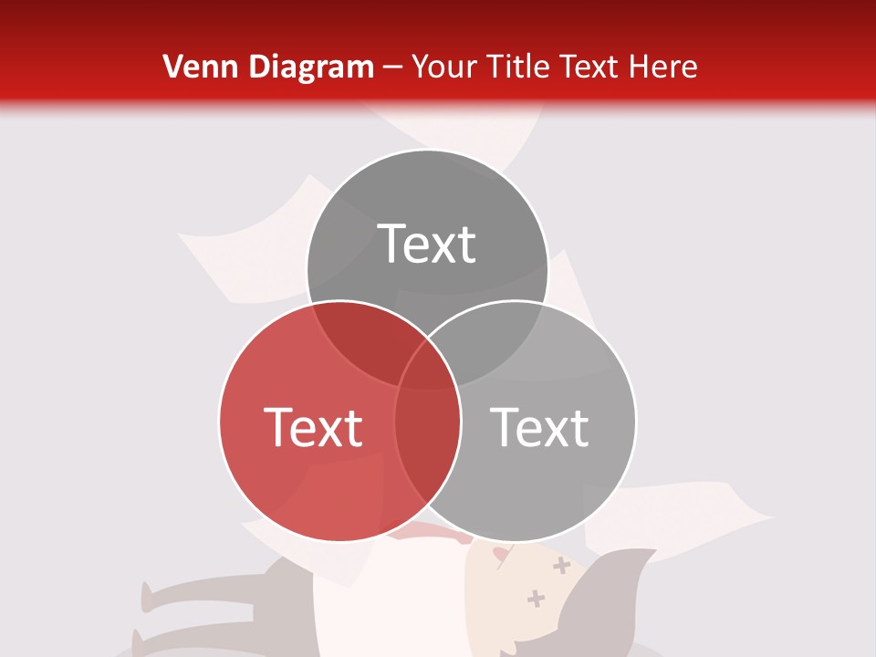 A Man Is Laying Down On A Pile Of Papers PowerPoint Template