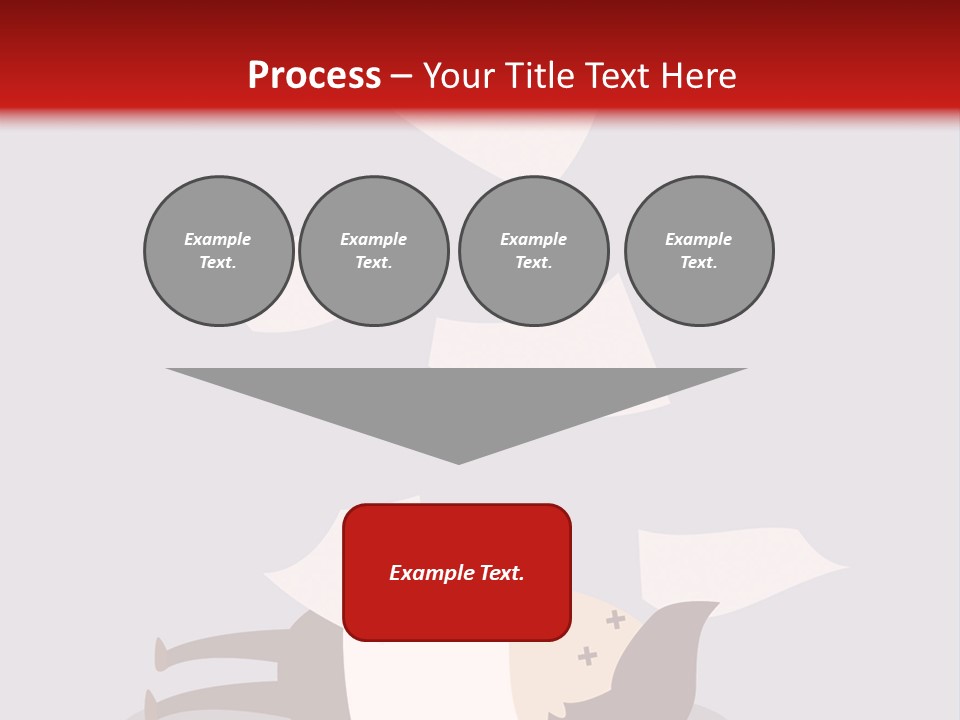 A Man Is Laying Down On A Pile Of Papers PowerPoint Template