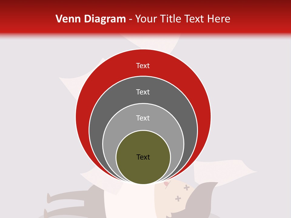 A Man Is Laying Down On A Pile Of Papers PowerPoint Template