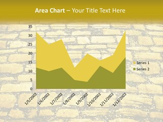 A Cobblestone Road With A Yellow Sign That Says Name Of Presentation Company Name PowerPoint Template