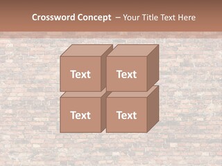 A Brick Wall Powerpoint Presentation Template PowerPoint Template
