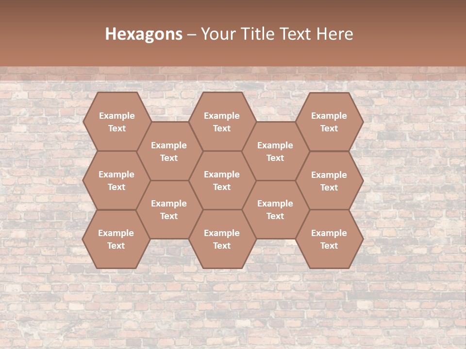 A Brick Wall Powerpoint Presentation Template PowerPoint Template