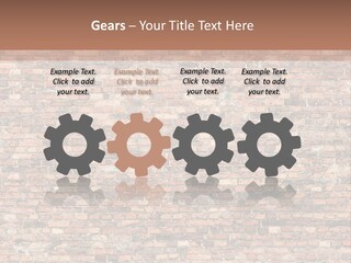 A Brick Wall Powerpoint Presentation Template PowerPoint Template