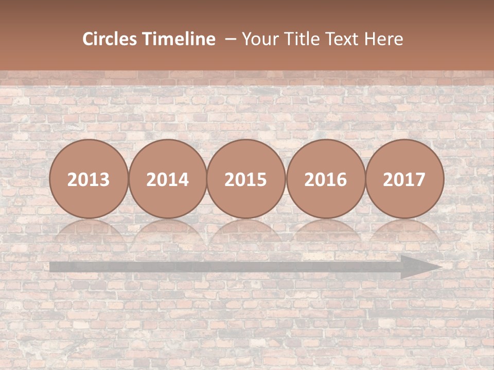 A Brick Wall Powerpoint Presentation Template PowerPoint Template