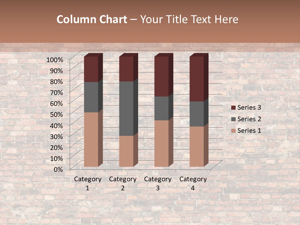 A Brick Wall Powerpoint Presentation Template PowerPoint Template
