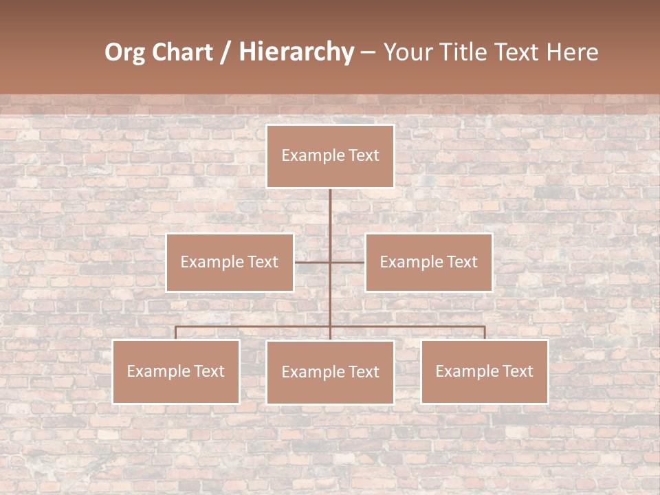 A Brick Wall Powerpoint Presentation Template PowerPoint Template